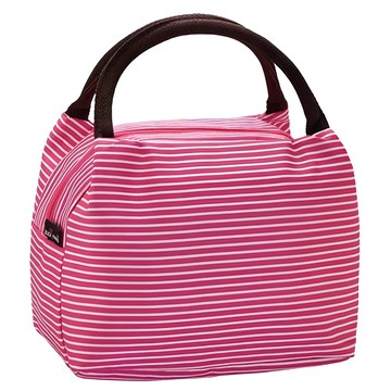 BLACK HAMMER 野餐保溫袋 600D牛津布 內層錫箔 保溫保冷  22 x 16 x 18cm  桃色  1件