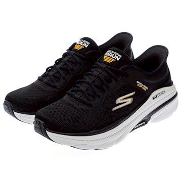 SKECHERS 男鞋 慢跑系列 慢跑鞋 瞬穿舒適科技 GO RUN MAX CUSHIONING ARCH FIT 2.0 - 220564BLK