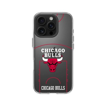 iPhone 16 Pro Clear 透明 - NBA - 球場系列-芝加哥公牛 Chicago Bulls - Court