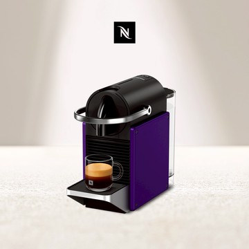 【Nespresso】膠囊咖啡機 Pixie 紫愛你限量色 (贈咖啡組+膠囊折扣金)