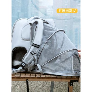 貓包外出便攜透氣寵物出門雙肩背包手提大容量可擴展貓籠子寵物包