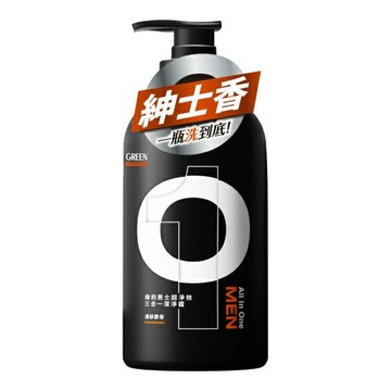 綠的男士超淨效三合一潔淨露(濃郁麝香)500ml