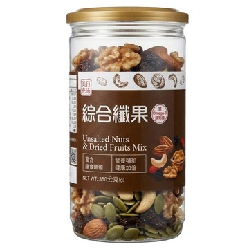 美日充沛 綜合纖果罐  350g  1罐