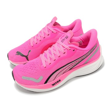 [ACS] Puma 慢跑鞋 Velocity Nitro 3 Wn 女鞋 粉紅 黑 氮氣中底 緩衝 路跑 運動鞋 37774903