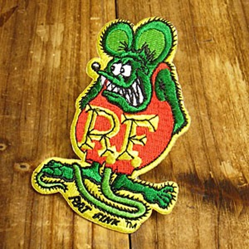 ラットフィンク（RAT FINK） ワッペン サイズM グリーン＿WP-RP011GR-MON 通販 LINEポイント最大10.0%GET |  LINEショッピング