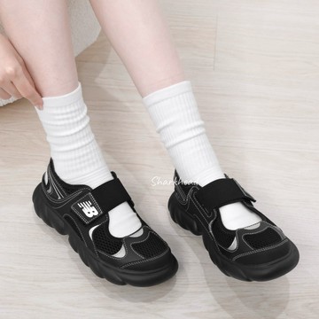 【Sharkhead】現貨 New Balance 230 瑪莉珍 黑銀 米白 奶油 涼鞋 魔鬼氈 NB G23022S