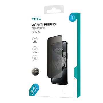 TOTU 拓途 犀牛家族 防偷窺鋼化玻璃保護貼  iPhone 15 Plus  iPhone 16 Plus  1個