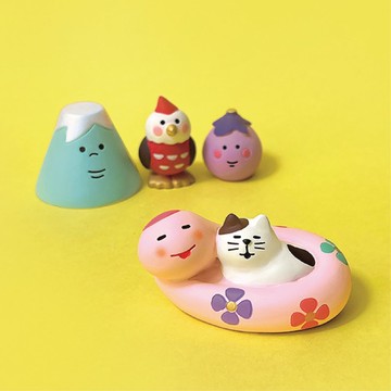 日本Decole Concombre - 金運福蛇