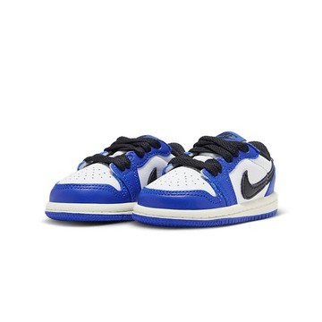 【NIKE】JORDAN 1 RETRO LOW OG TD 童鞋 嬰幼 小童 籃球鞋 藍白黑-FQ5435140