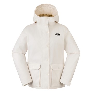 The North Face TNF 北面 北臉 女兩件式外套-白色 W TRAVEL TRICLIMATE JACKET- AP-NF0A88RWROR