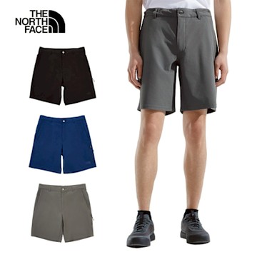 【The North Face】男女款舒適版型透氣休閒短褲(多款任選)