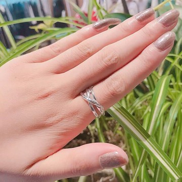 JUST BLOOM 完美比例 純銀戒指