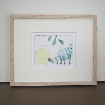 銅版雕刻【水下圖】僅限板材