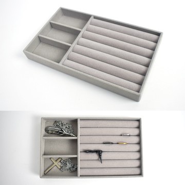 開放飾品盒 分格戒指盒【NAWA106】