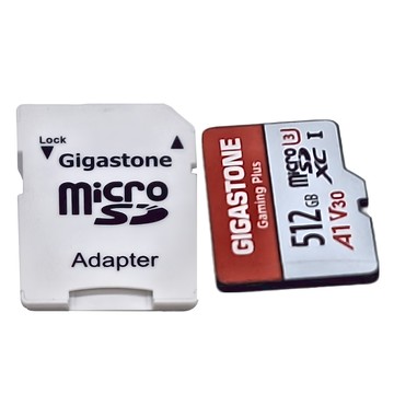 GIGASTONE 立達 512GB Micro SD 快閃記憶卡 A1等級 高速讀取 防水防震  1個