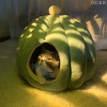 貓窩冬季保暖封閉式四季通用貓咪窩寵物房子別墅貓床深度睡眠貓屋