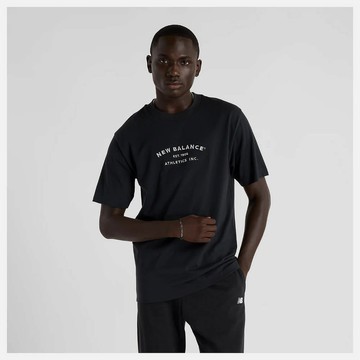 New Balance 男 短袖上衣 MT43551BK-F