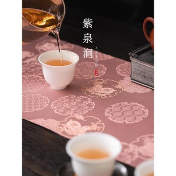 JOJO'S L. PD.紫泉澗.織錦干泡席防水茶墊茶室茶壺墊桌墊 | 寶釵