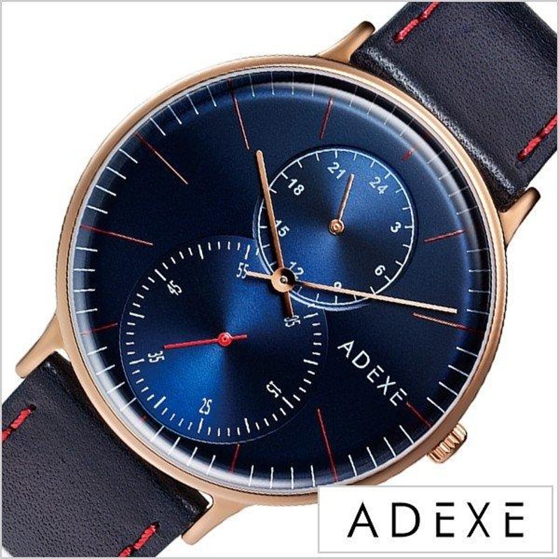 adexe 腕時計 販売 青