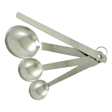 KAI 貝印 House 不銹鋼計量匙  總長約16.5cm  1組