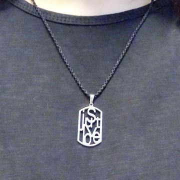 Just Love情侶頸繩 情侶頸鏈 男女頸繩【自選顏色】TN001