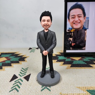 客制化人物公仔 人偶 3D人像畫 似顏繪 肖像 定制 紀念 生日 老闆