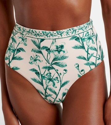 Agua by Agua Bendita Magenta floral bikini bottoms