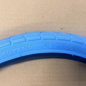統編發票 20×1.50建大自行車藍色外胎20*1.50建大外胎自行車外胎 腳踏車輪胎 單車輪胎 自行車輪胎 山地車 公