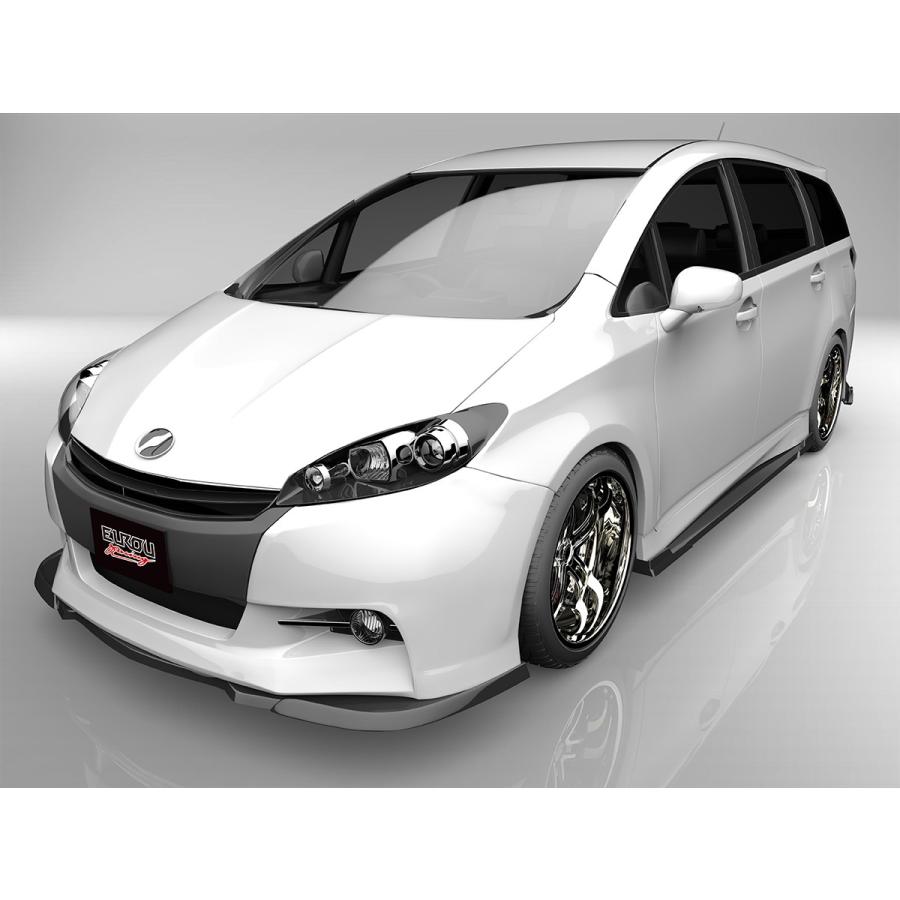 良品まとめ売り ウィッシュ ZNE10 後期 SPORTIVO FRONT HALF SPOILER