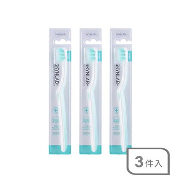 SKYNLAB+太潔寬版全方位清潔牙刷3入組(顏色隨機出貨)