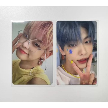 ⭐正版代購⭐TXT檔 崔然竣YEONJUN崔秀彬SOOBIN小卡 mini3 R版專卡 粉發竣 藍髮比耶彬