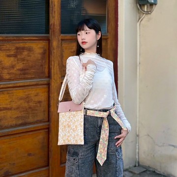 【巧妙藝手】 獨家金甘糖‧紫斑蝶‧蝴蝶蘭 印花－11吋iPad保護套