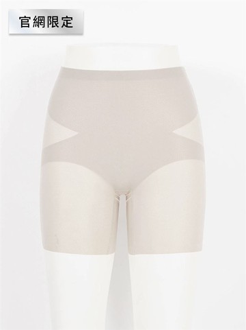 人氣追加 | 束腹高腰透氣孔無痕內褲－灰 | 官網限定