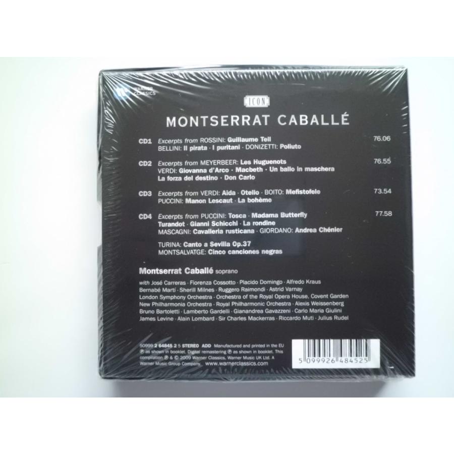 Montserrat Caballe -ICON-   Bellini, Donizetti, etc. CDs    CD