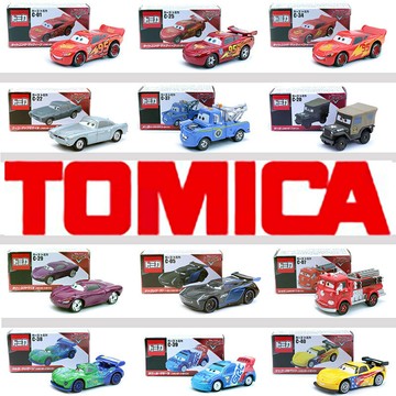 正版Tomy多美卡賽車汽車總動員合金車閃電麥昆板牙玩具車模型擺件