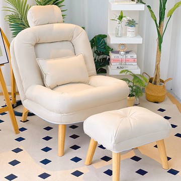 沙發椅懶人沙發陽臺客廳沙發椅臥室人類狗窩躺椅休閒懶人椅子