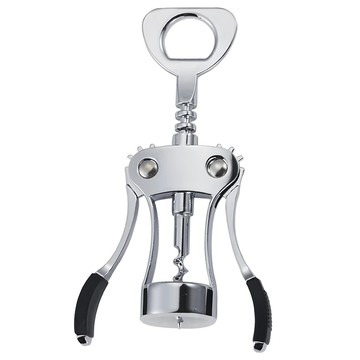 蕉蕉購物 多功能不鏽鋼紅酒開瓶器  1個  銀色