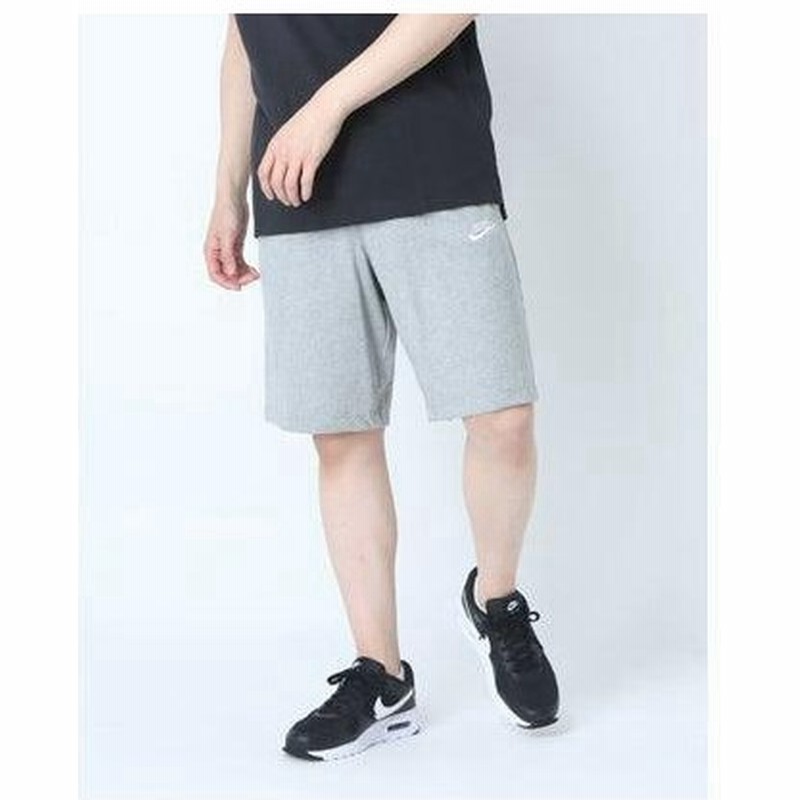 ナイキ Nike メンズ スウェットハーフパンツ ナイキ クラブ ショート ジャージ Bv2773 063 グレー 通販 Lineポイント最大0 5 Get Lineショッピング