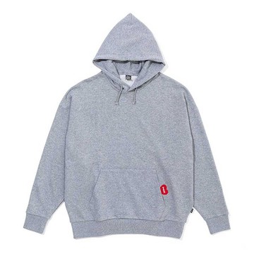 日本限定 POLER FURRY HEART HOOD 寬鬆版連帽上衣 休閒上衣 灰