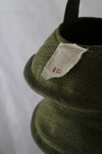 步野  雙面用彈簧摺燈籠包  森林綠