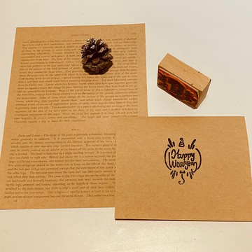 高松聖誕氣氛橡皮印章