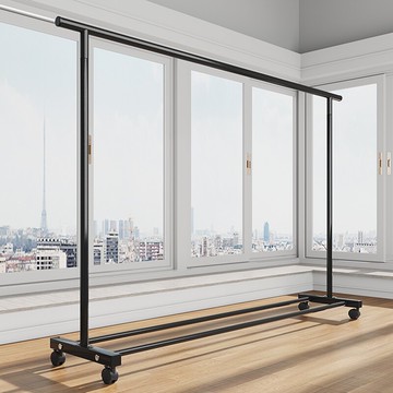 簡易衣帽架掛衣架家用臥室衣服收納架宿舍落地移動簡易衣架置物架