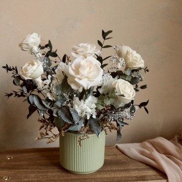 【遇見恆久】玫瑰花 Roses款 永生玫瑰盆栽