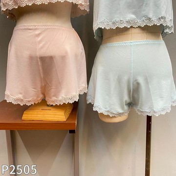 18A508_福利品-P2505短褲/藍(L)