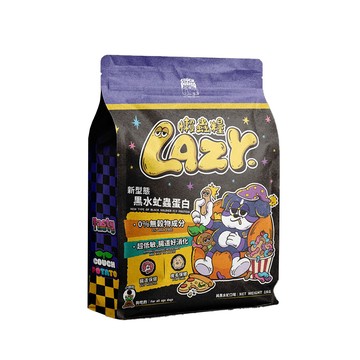 NU4PET Lazy懶蟲無穀乾糧 6kg 純黑水虻 新型態蟲蛋白 低過敏 全齡犬
