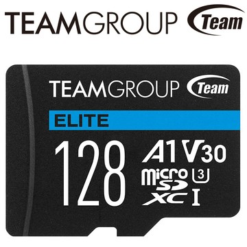 Team ELITE 128GB microSDXC U3 A1 V30 記憶卡