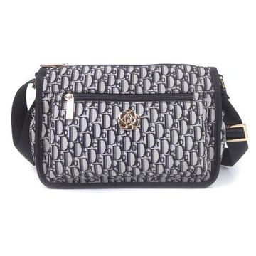 盛裝休閑時尚潮流多層拉鏈包帆布斜挎包旅游包媽媽包收錢包X203D