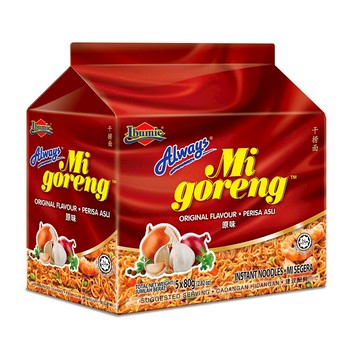 【ALWAYS】原味乾撈麵（80gX5包/袋，5袋優惠組）_廠商直送