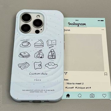 ✨限時特惠✨宮格咖啡適用蘋果16pro手機殼iPhone15Plus磁吸14promax全包12軟