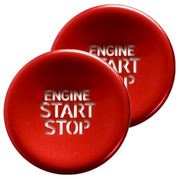 Vendict Sportage NQ5 啟動按鈕蓋 + 雙面膠帶 2入  紅色